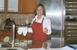 cooking class with Linda Arpino